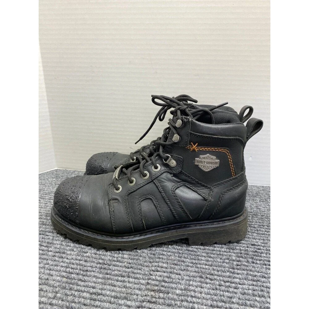 Harley Davidson Chad 5” steel toe motorcycle boot 9.5